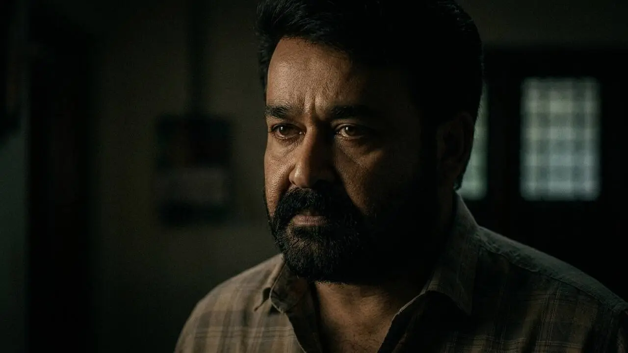 Watch - Mohanlal breaks down in tears while watching Drishyam 3 in theatres with fans Mohanlal. Pic via IMDb