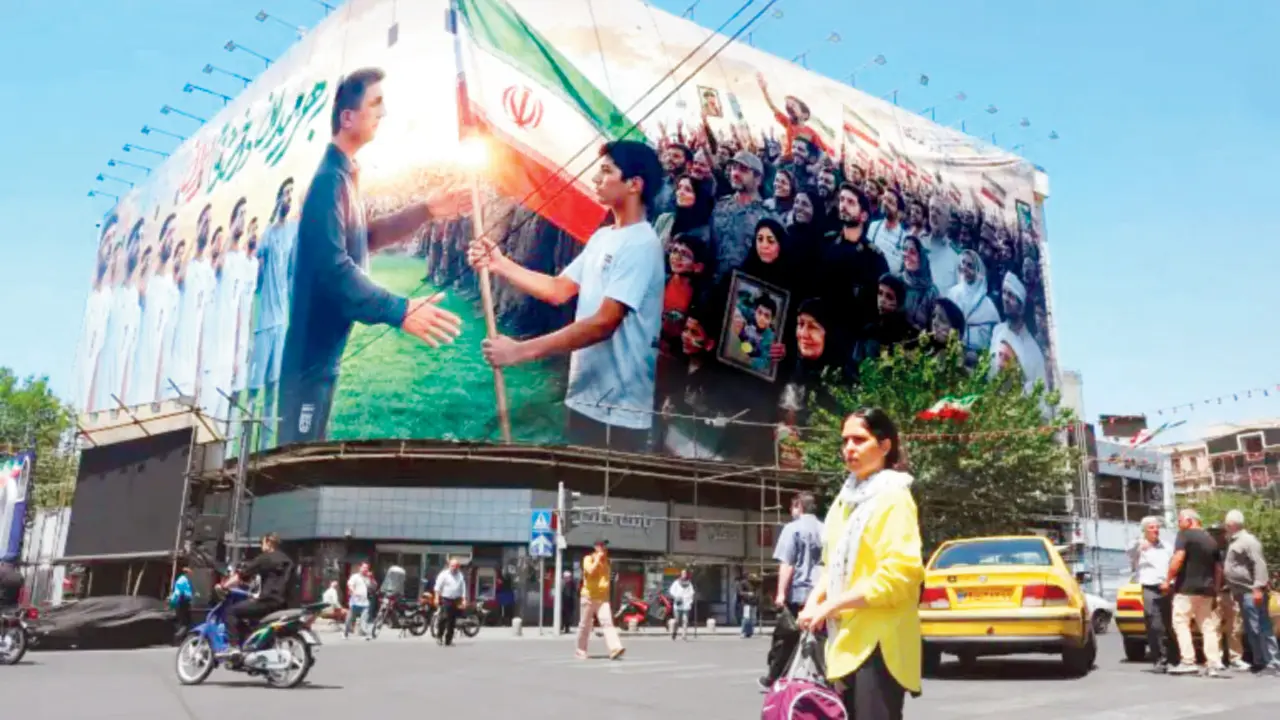 Iran and the US have exchanged threats while continuing to negotiate for a peace deal. PIC/AFP
