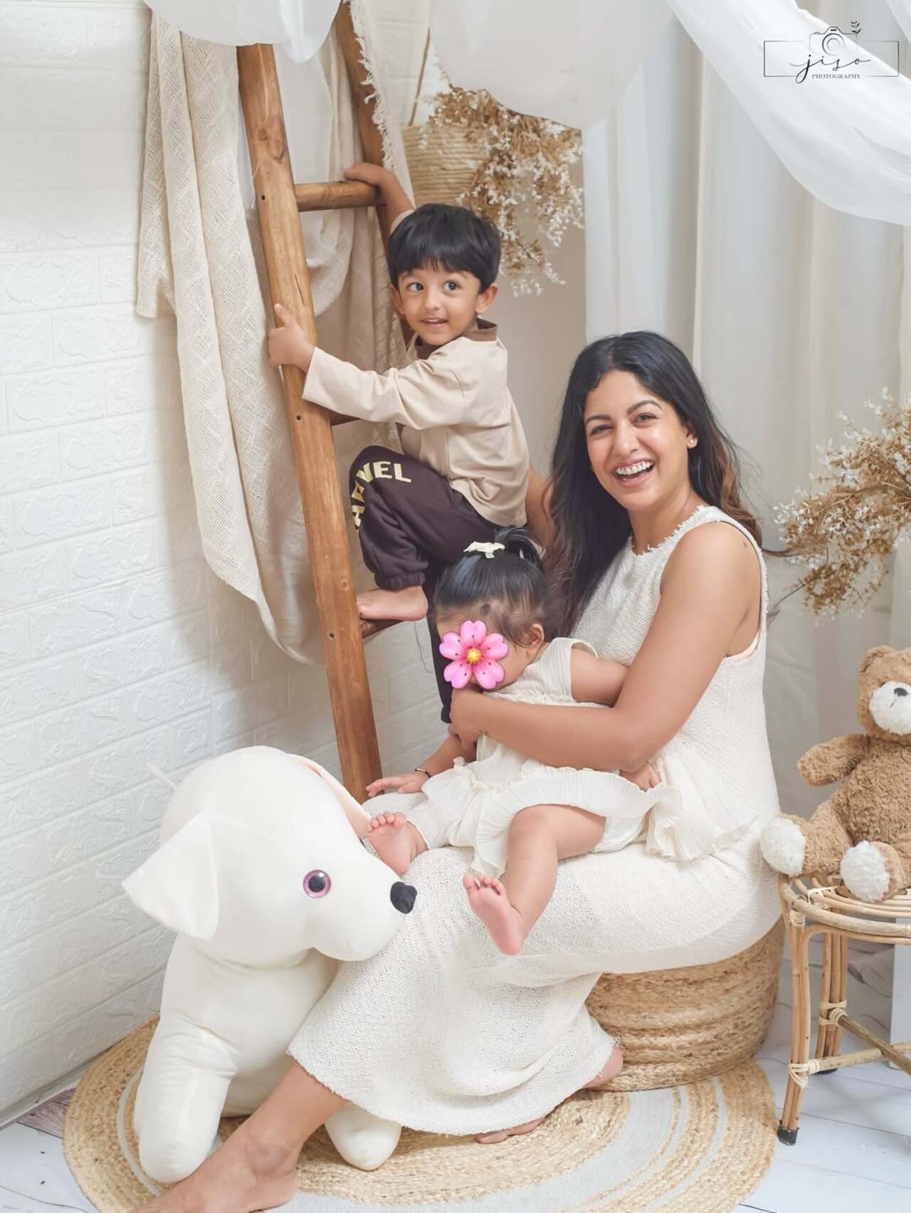 Ishita Dutta
Ishita Dutta shared an adorable picture with her two little ones for a special Mother's Day shoot and wrote, 'Moms come first' Ishita Dutta
Ishita Dutta shared an adorable picture with her two little ones for a special Mother's Day shoot and wrote, 'Moms come first'