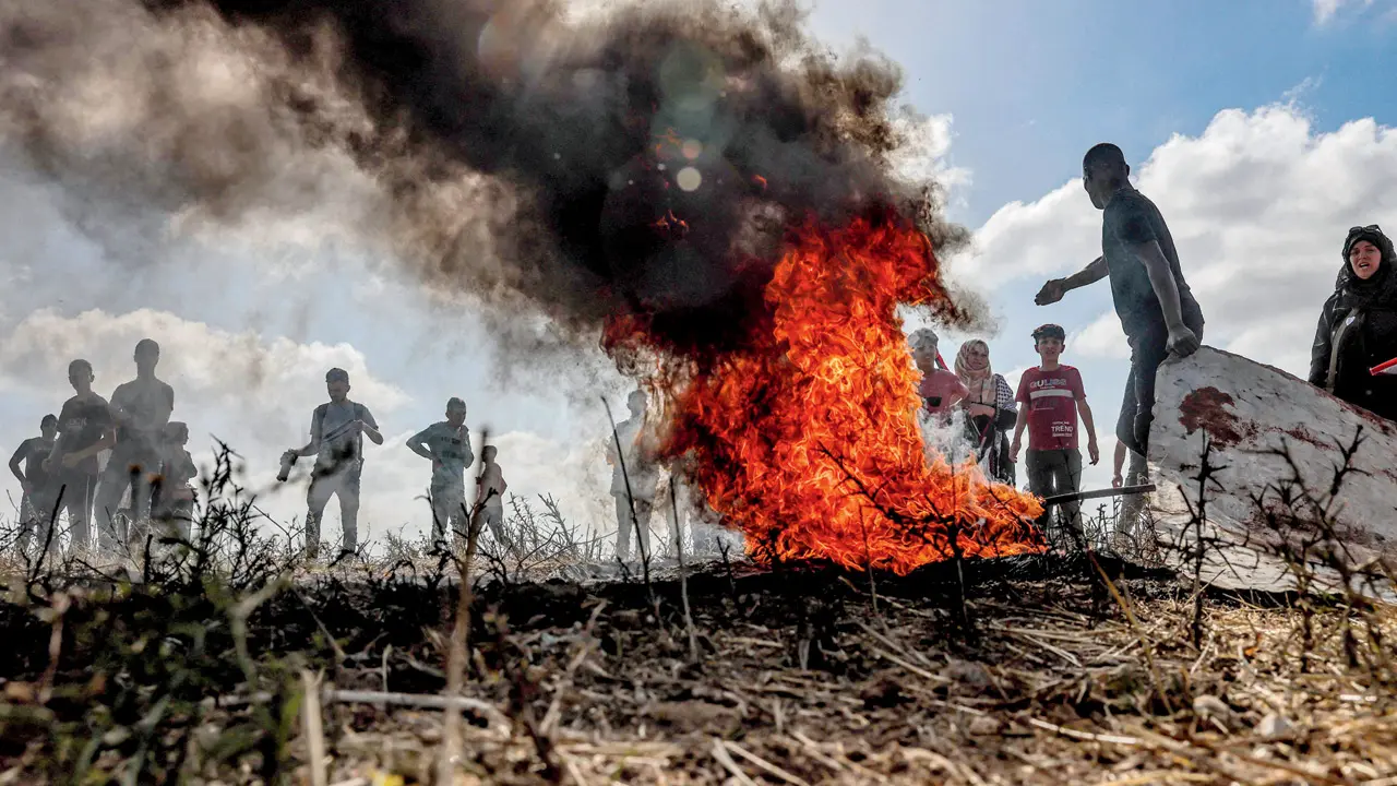 “To call it a ceasefire is a joke,” Israeli soldiers say in accounts from Gaza Israel and Hamas agreed to a ceasefire last year which had seen more than 72,000 Palestinians dead. PIC/PTI