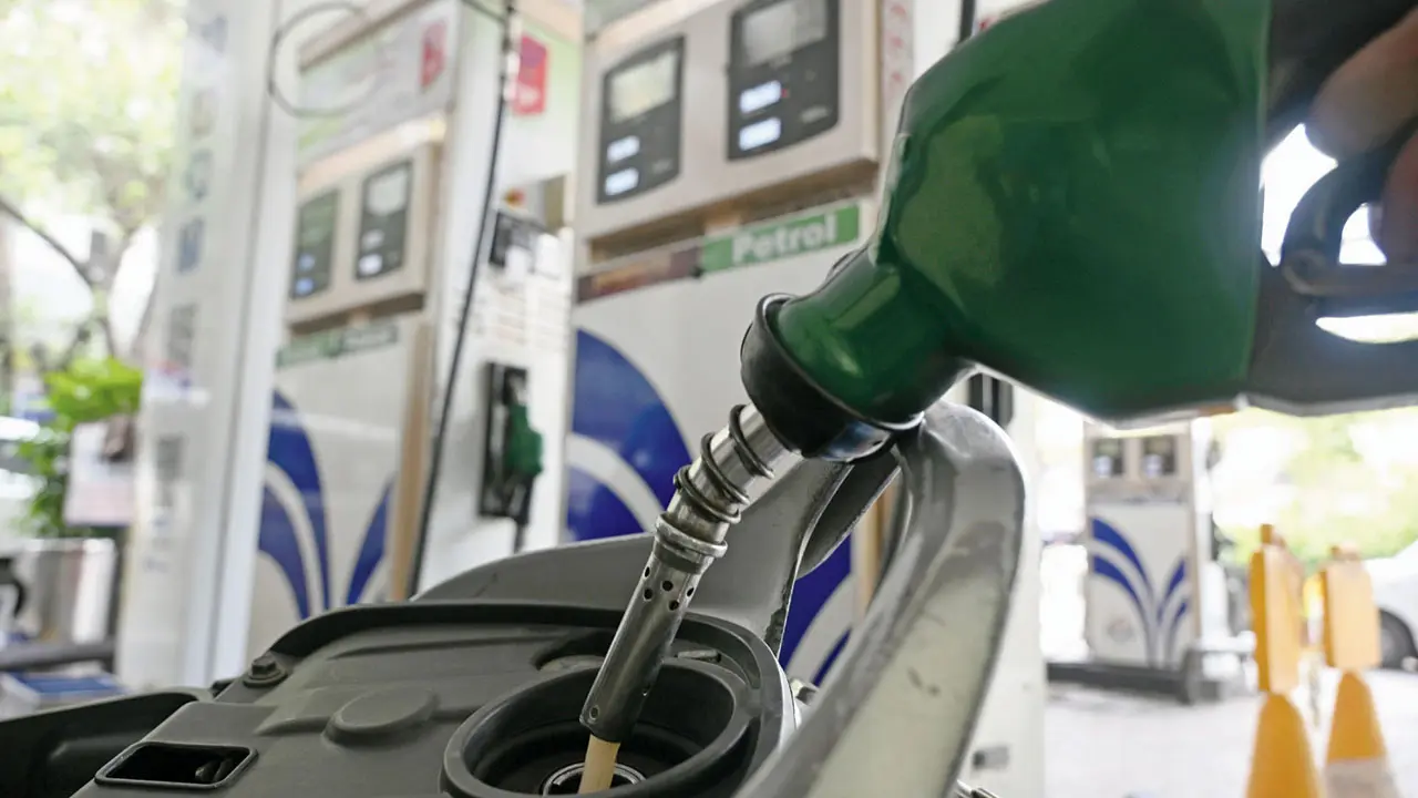 NCP (SP) leader Patil seeks VAT waiver on fuel amid rising prices The increased fuel price is ultimately taking a toll on the common man. Pic/Ashish Raje