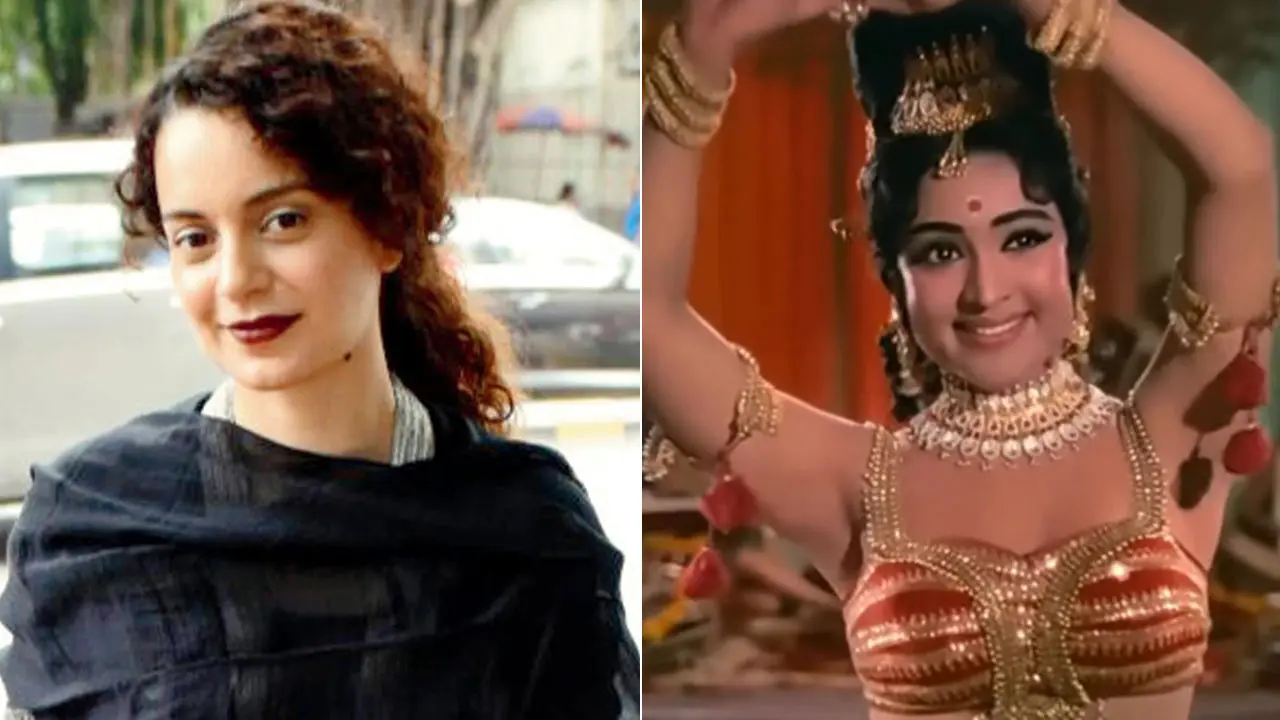Kangana Ranaut shares heartfelt admiration for Vyjayanthimala: 'Born only to be worshiped' Kangana Ranaut and Vyjayanthimala. Pics/Bipin Kokate, Instagram