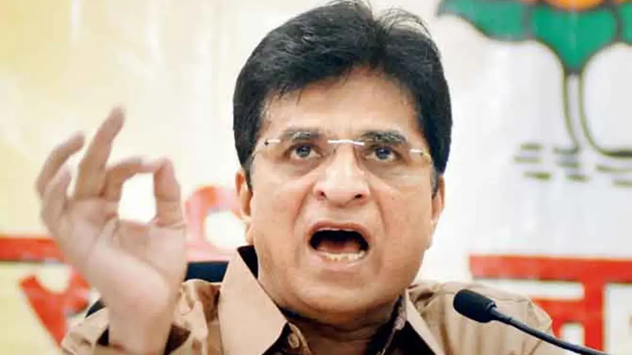 BJP leader Kirit Somaiya. File Pic