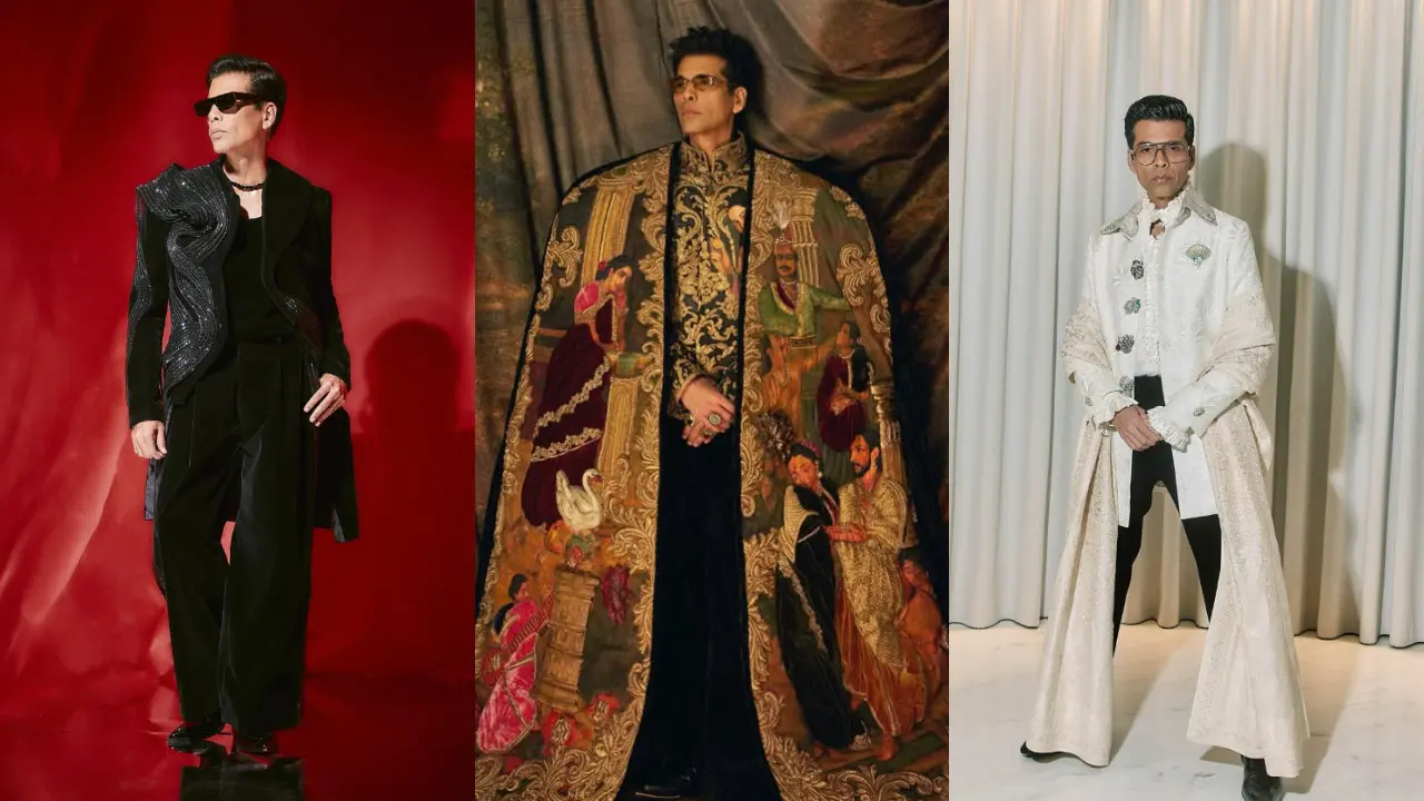 Karan Johar. Pics via Instagram