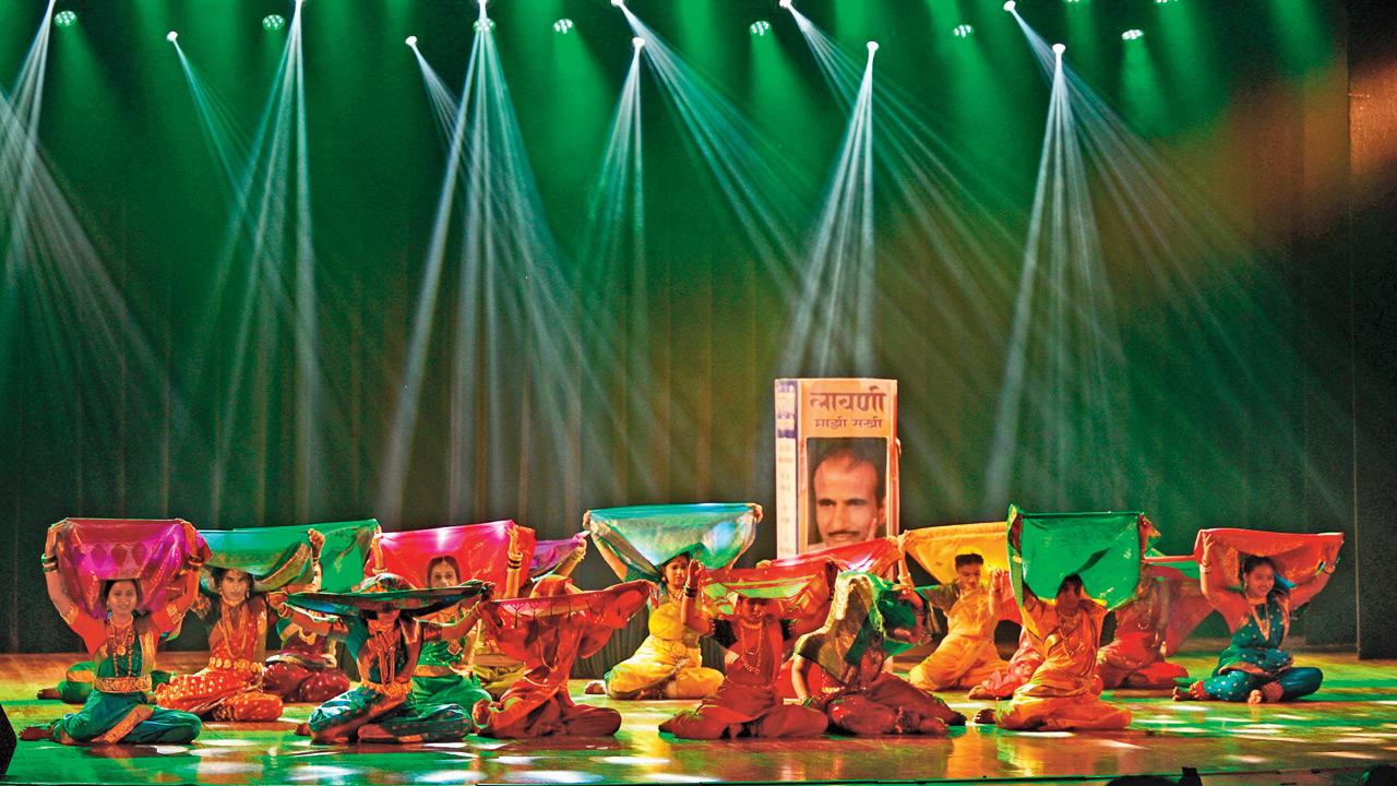 Lavani is a traditional Maharashtrian art form that blends expressive dance and music, performed to the rhythmic beats of the dholki and known for its powerful energy Lavani is a traditional Maharashtrian art form that blends expressive dance and music, performed to the rhythmic beats of the dholki and known for its powerful energy