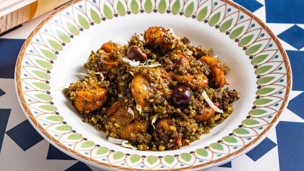 Thecha PrawnsWhile thecha is an eternal favourite for many Maharashtrians, the state's coastal areas also boast of prawns, and its many different preparations. Over the years, thecha has been frequently appearing on city restaurant menus in many forms. Chef Chetan Bolar, who is the executive chef at Bombay Brasserie &amp; Bombay Borough, prompted by this very shift, wants you celebrate both with his version of Thecha Prawns.&nbsp;
He shares, "The Thecha Prawns is a contemporary reinterpretation of Maharashtra&rsquo;s iconic thecha, bringing together inland spice traditions with coastal seafood. Fresh prawns are saut&eacute;ed and coated in a coarse thecha made with green chillies, garlic, and peanuts. The dish is punchy, textural, and packed with heat, balanced by the natural sweetness of the prawns. It reimagines a staple condiment into a hero dish, bridging coastal and hinterland flavours while keeping the core identity of thecha