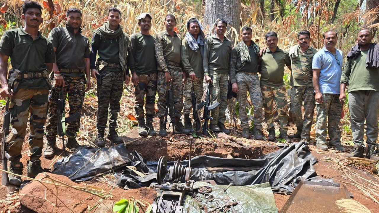 Police said Maoist influence in Gadchiroli district has significantly weakened and efforts are underway to trace and destroy materials concealed in forest areas Police said Maoist influence in Gadchiroli district has significantly weakened and efforts are underway to trace and destroy materials concealed in forest areas