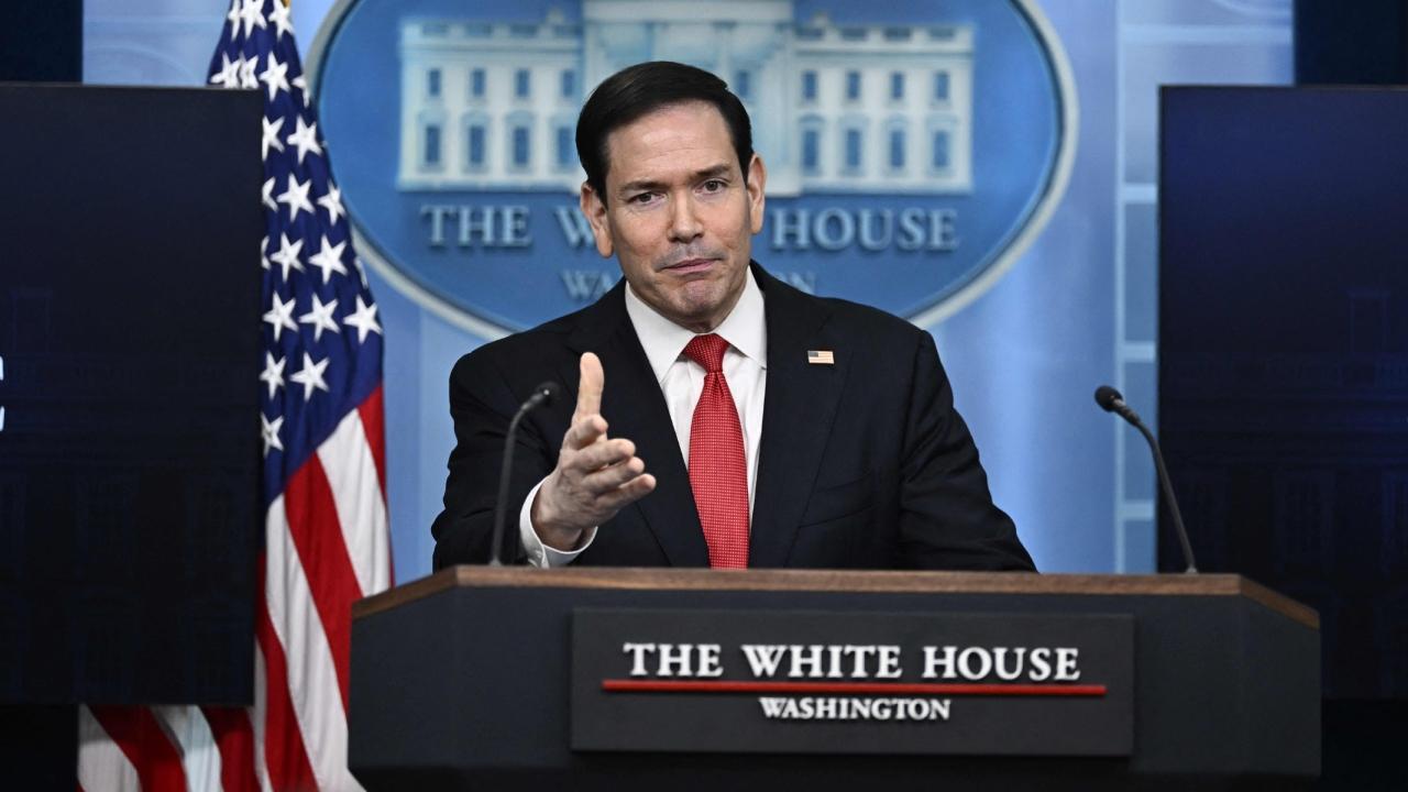 Addressing a press briefing, Rubio said Washington's actions are aligned with international appeals and credited US President Donald Trump for responding to the situation. Addressing a press briefing, Rubio said Washington's actions are aligned with international appeals and credited US President Donald Trump for responding to the situation.