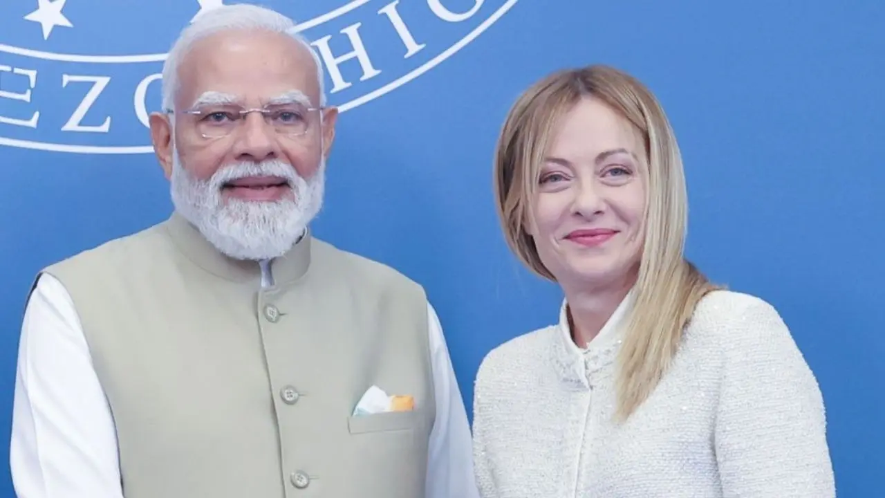 Modi and Meloni say India-Italy ties have reached a ‘decisive phase’ PMs Modi and Meloni held talks in Italy on Wednesday. PIC/X
