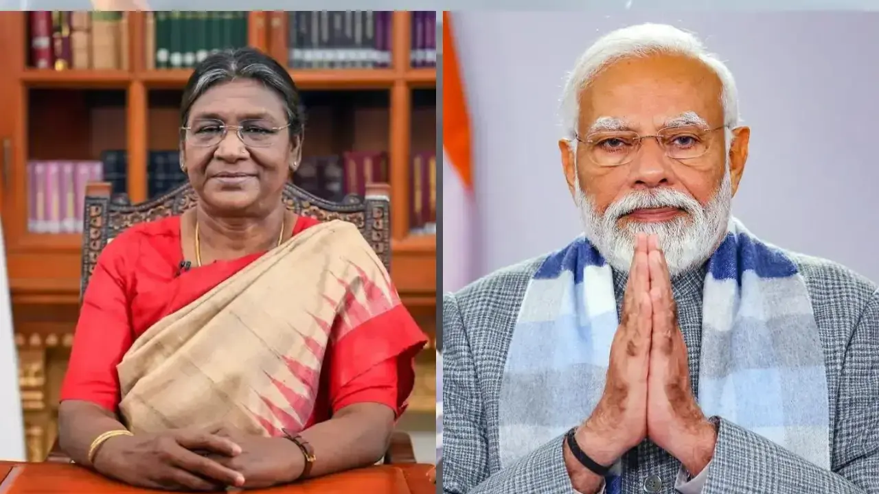 President Droupadi Murmu and PM Narendra Modi. File Pic