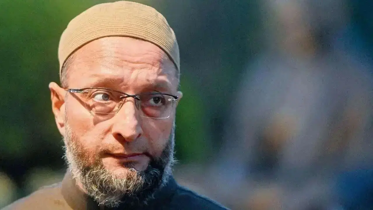 Asaduddin Owaisi says if Namaz on roads is wrong, all religious processions should be banned Asaduddin Owaisi. File pic
