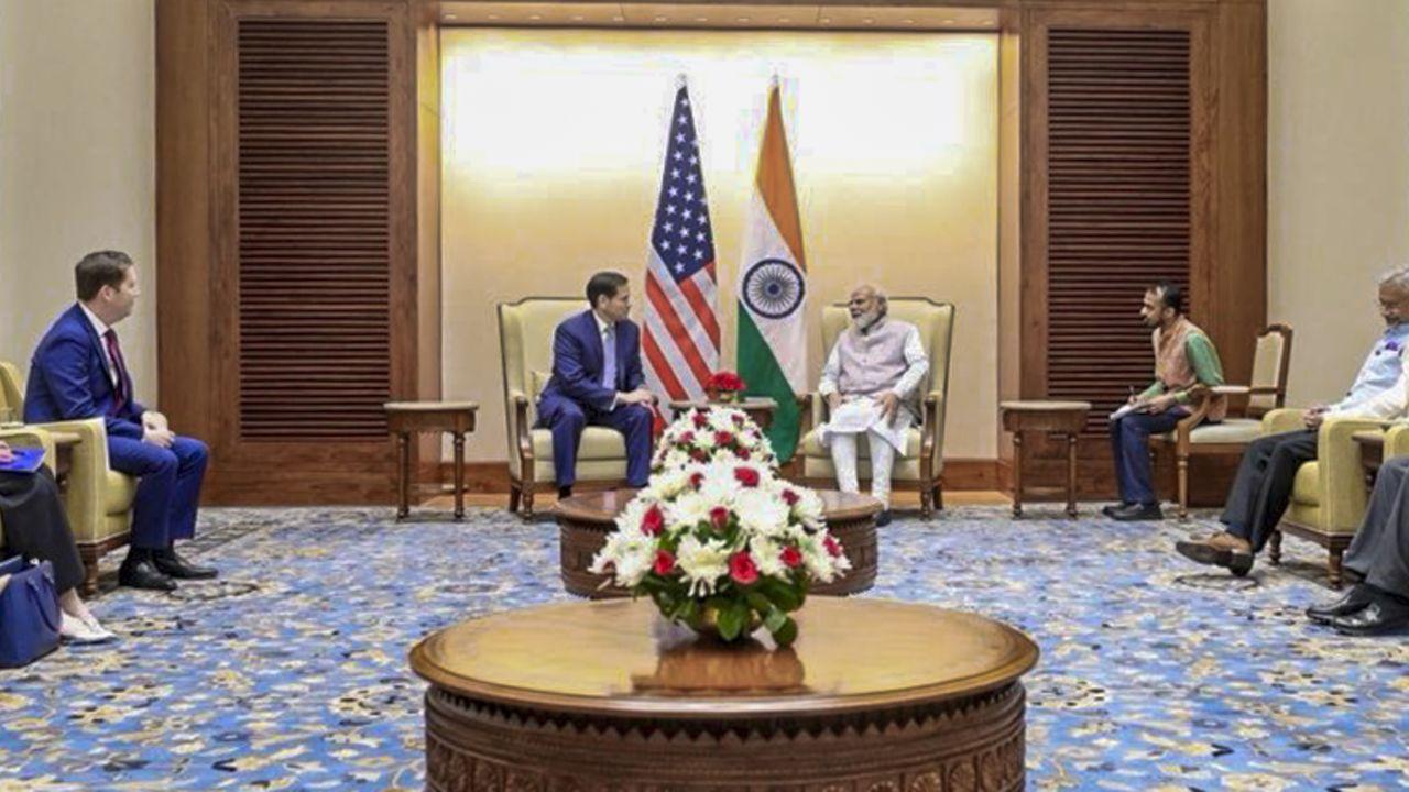 External Affairs Minister S Jaishankar, National Security Advisor Ajit Doval, US Ambassador to India Sergio Gor, and US Under Secretary for State Allison Hooker were among those present in the meeting between PM Modi and Secretary Rubio External Affairs Minister S Jaishankar, National Security Advisor Ajit Doval, US Ambassador to India Sergio Gor, and US Under Secretary for State Allison Hooker were among those present in the meeting between PM Modi and Secretary Rubio