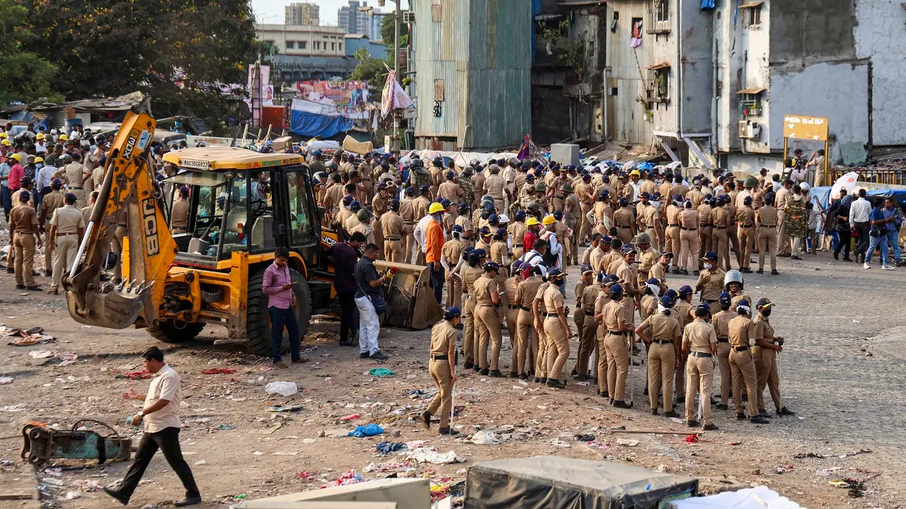 Garib Nagar demolition: Viral post claiming 13 killed false, say cops; X user booked File Photo. Pic/PTI