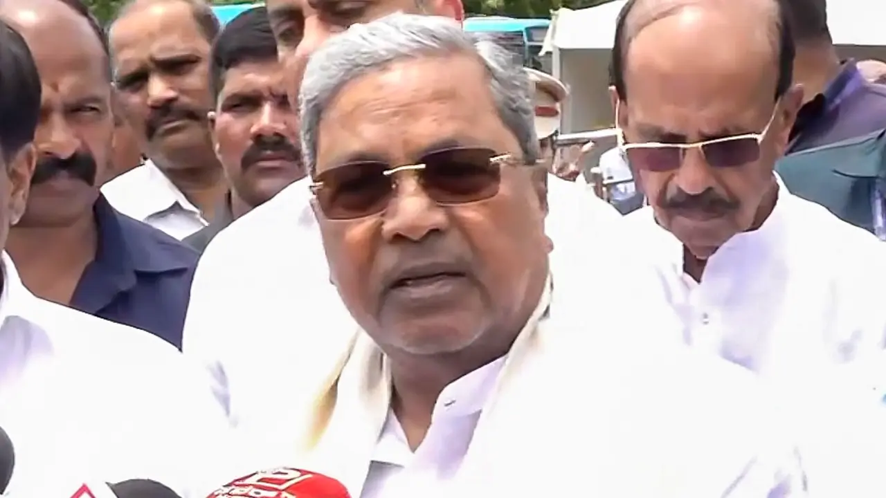 Karnataka leadership row: Siddaramaiah says discussions will happen tomorrow Karnataka Chief Minister Siddaramaiah. Pic/PTI