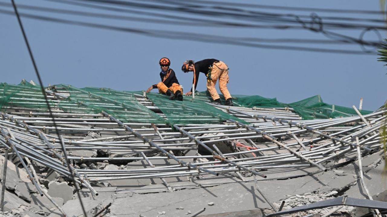 According to the local bureau of fire protection, three victims were recovered from rubble and another Malaysian national who had been staying at a nearby apartelle was killed by falling debris. According to the local bureau of fire protection, three victims were recovered from rubble and another Malaysian national who had been staying at a nearby apartelle was killed by falling debris.