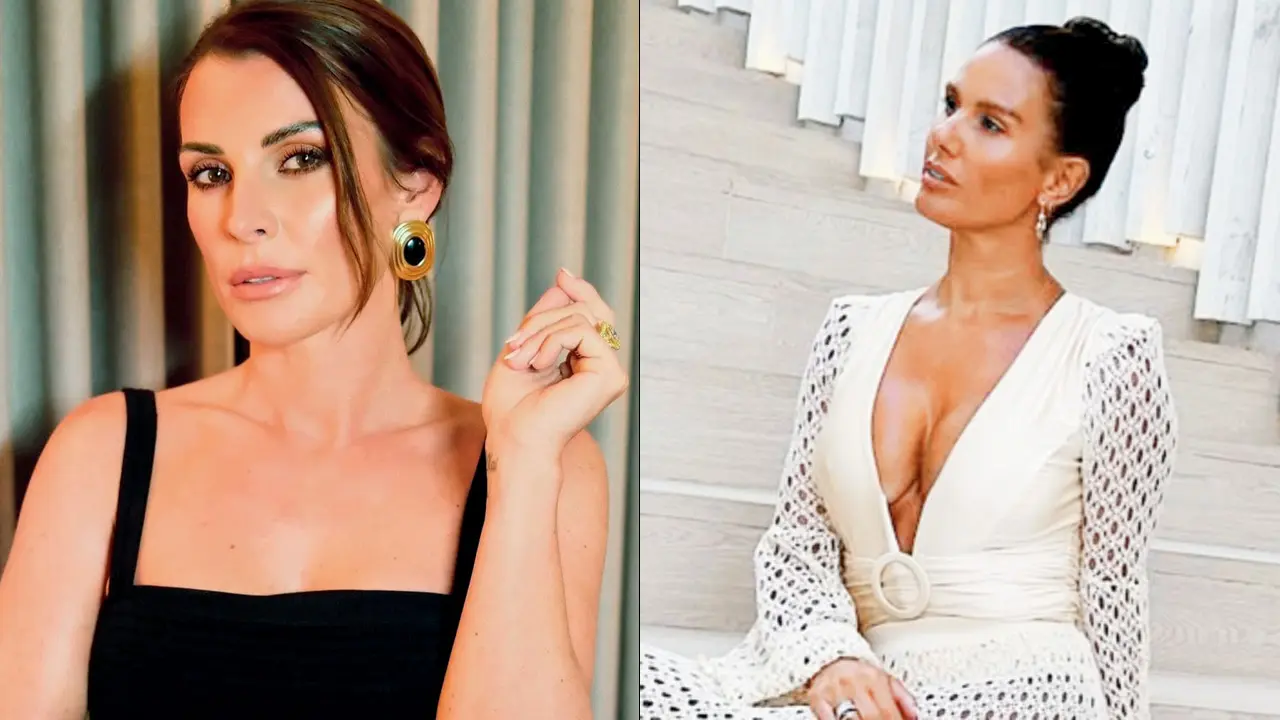 Coleen Rooney and Rebekah Vardy. Pics/Instagram