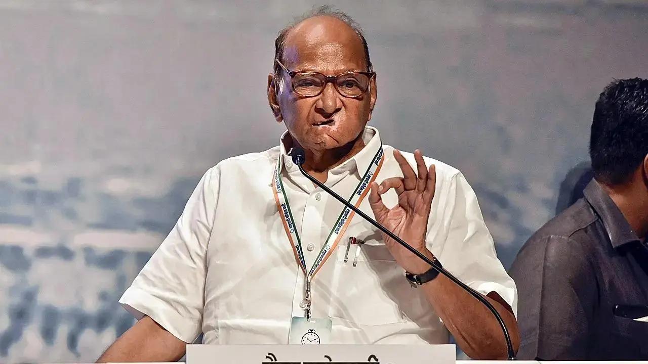Mumbai LIVE: Modi working to protect India's prestige, says Sharad Pawar NCP (SP) chief Sharad Pawar. File Pic