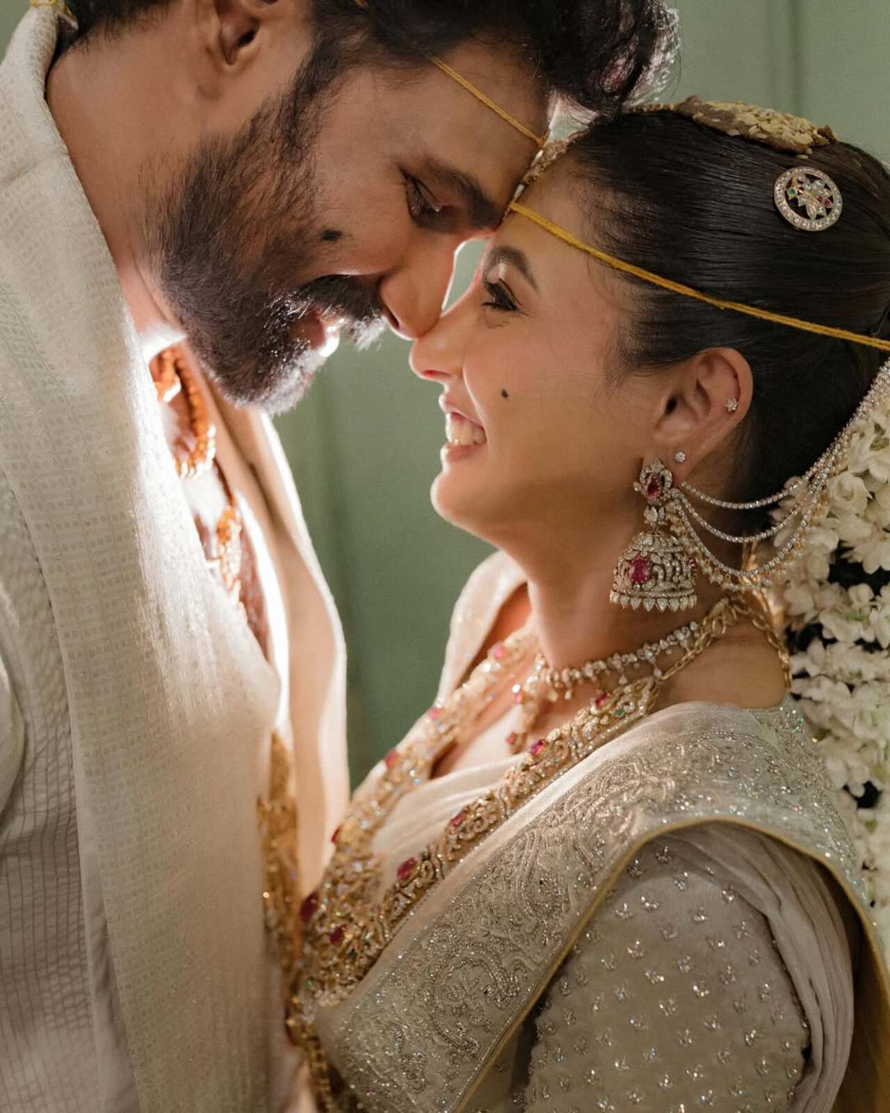 As the couple began a new chapter together, their union was marked by blessings, tradition, and a quiet grandeur. They pointed out that though the ceremony remained intimate it was deeply meaningful.&nbsp;