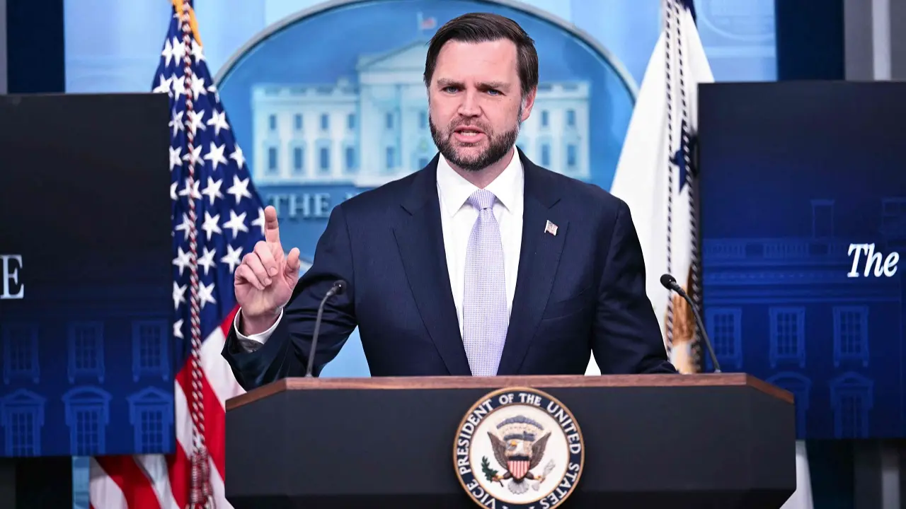 US Vice President JD Vance. Pic/AFP