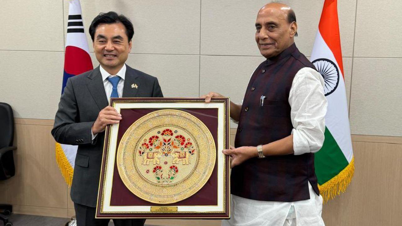 India-South Korea seal key defence MoU on cybersecurity, information sharing, during Rajnath Singh’s Seoul visit