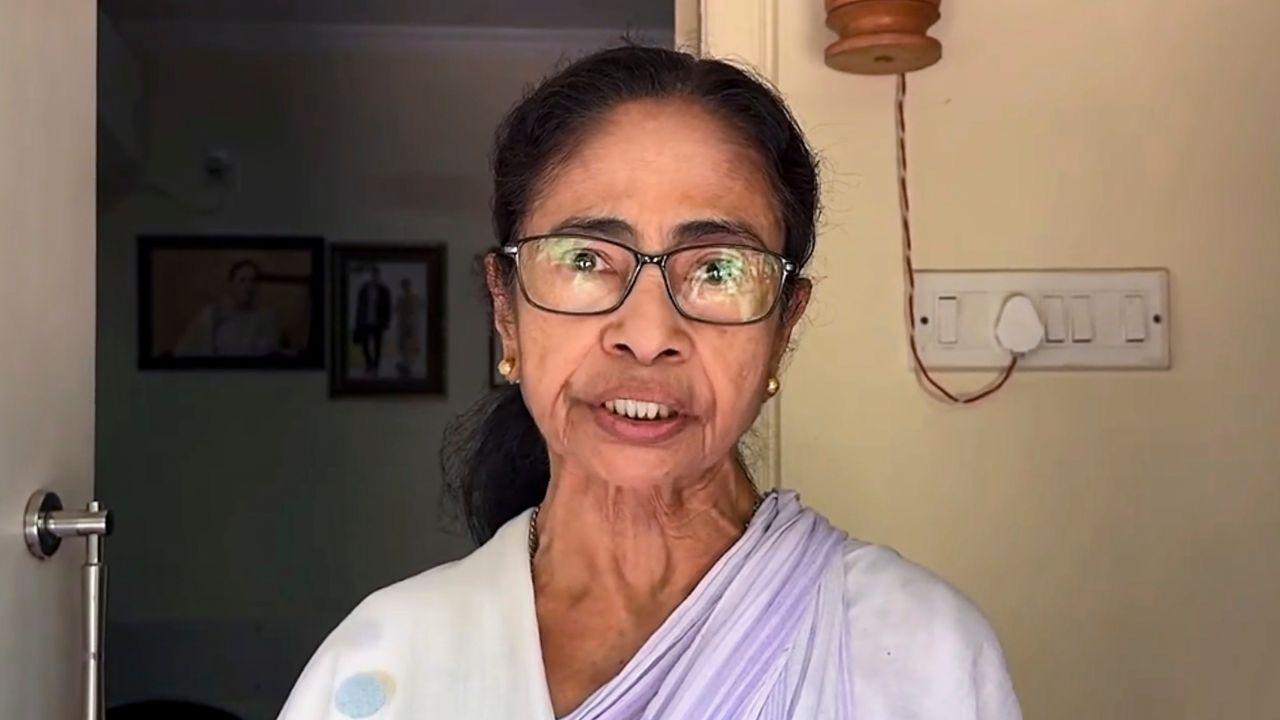 Mamata Banerjee tells Trinamool Congress workers ‘we will win’ despite early BJP surge