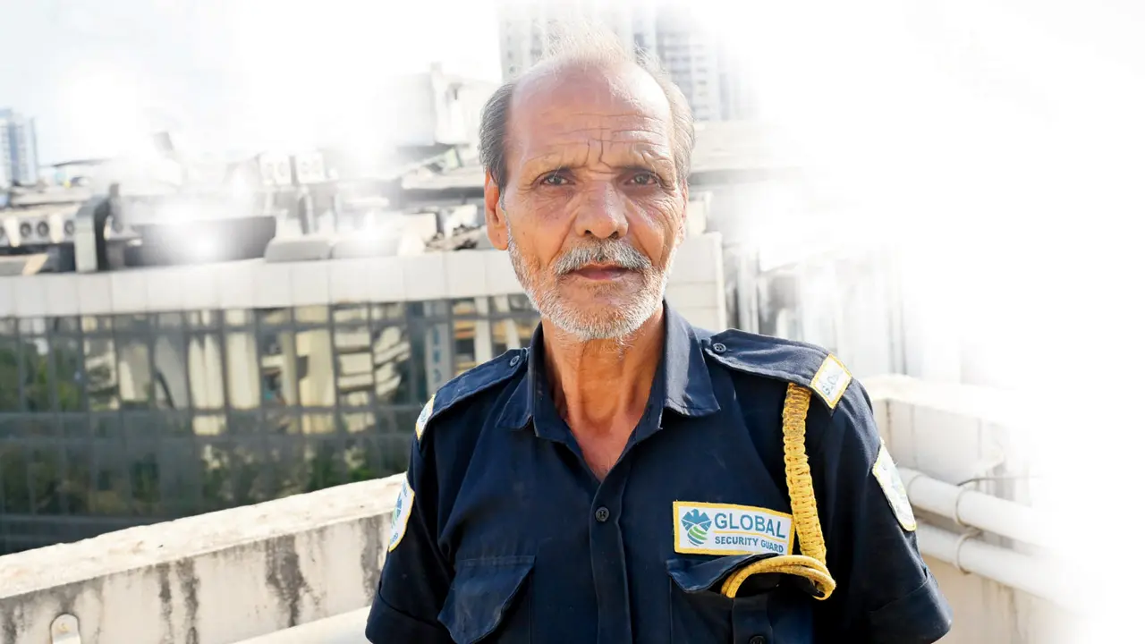 Borivali mall fire: Watchman’s quick action prevents major tragedy R Jha, security guard