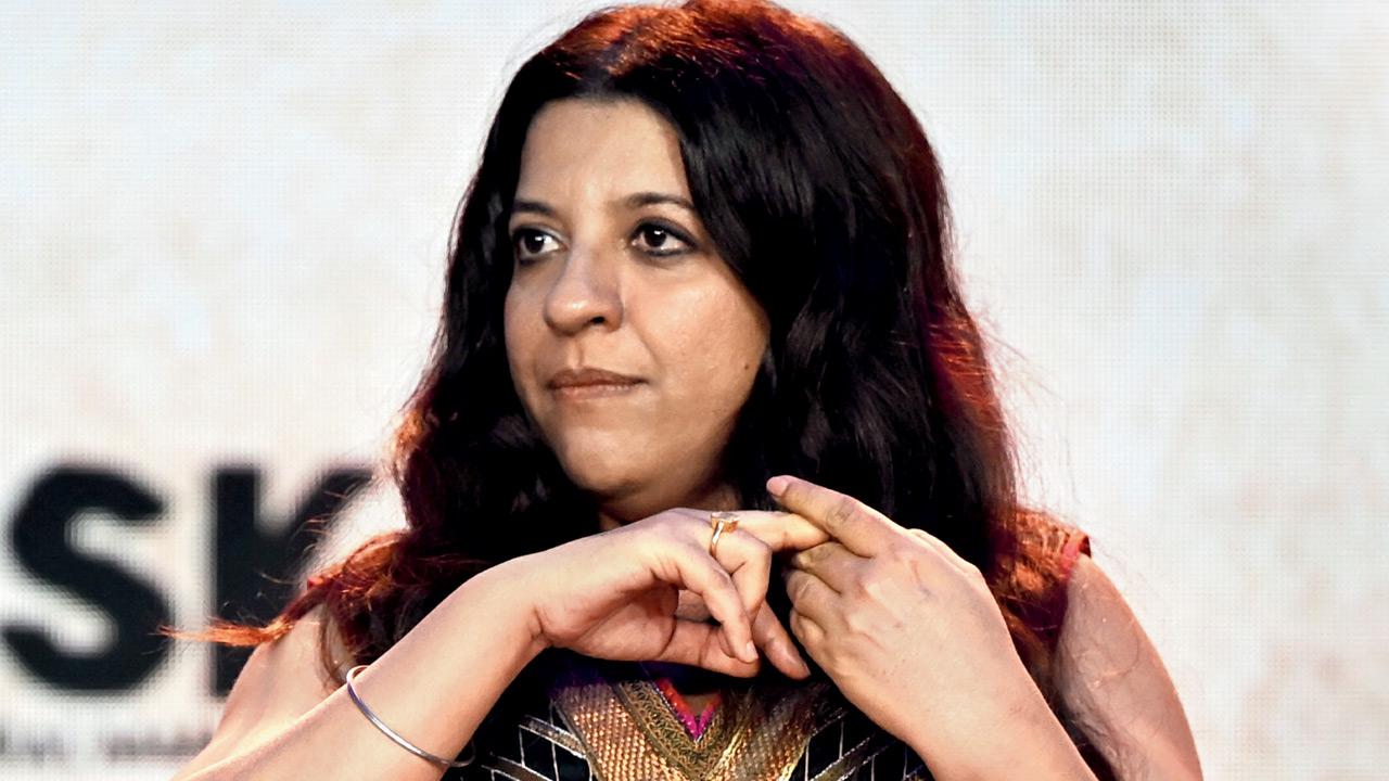 Sixty-six hard disks worth Rs 13 lakhs vanish from Zoya Akhtar’s office Filmmaker-Producer Zoya Akhtar. File pic