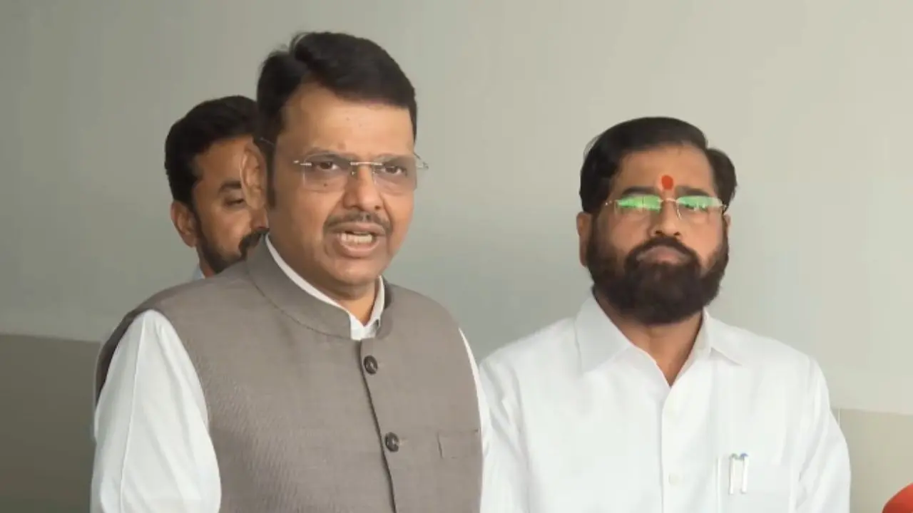 Maharashtra CM Devendra Fadnavis and Deputy CM Eknath Shinde (Screengrab from X)