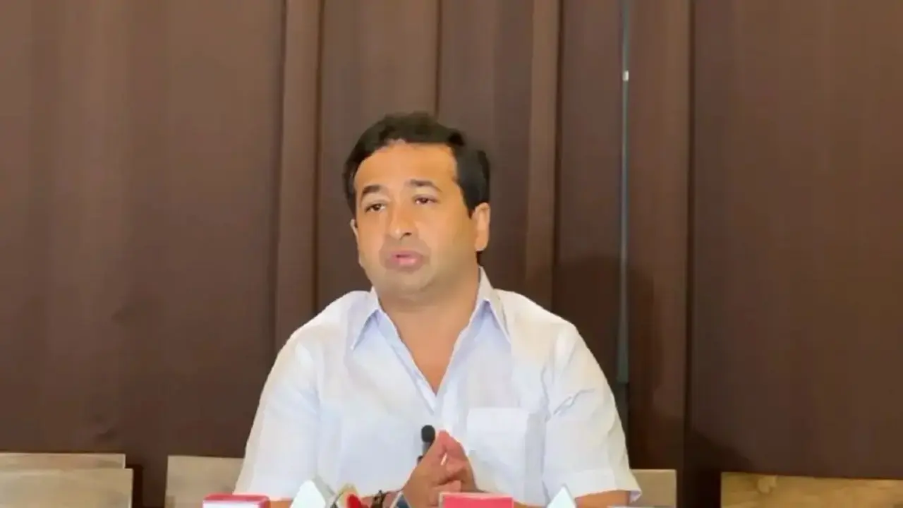 Nitesh Rane says, 'Maharashtra speeds up Worli jetty development to boost water transport' Maharashtra minister and BJP leader Nitesh Rane (File pic)