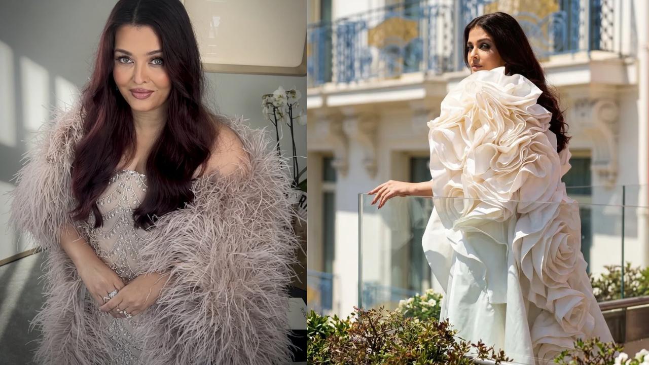 From dramatic florals to feather glamour: Aishwarya Rai Bachchan's unseen Cannes looks leave fans mesmerised Aishwarya Rai Bachchan (Pictures via Instagram)