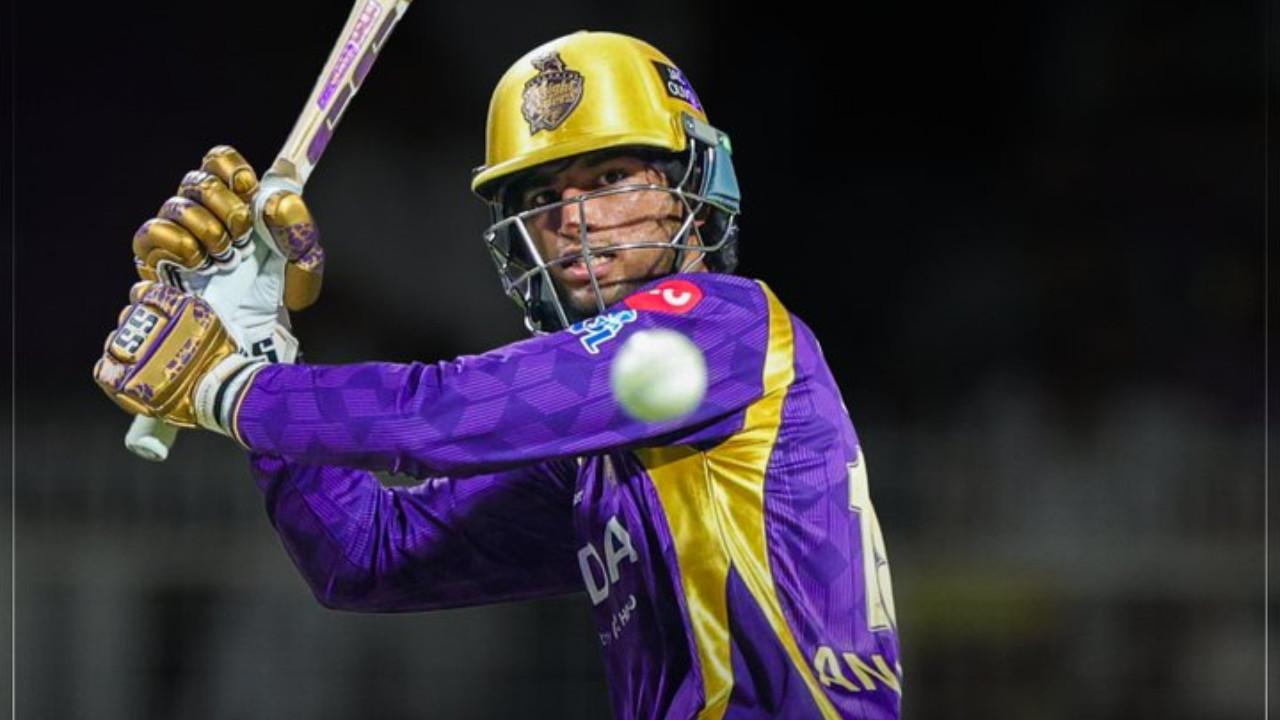 Angkrish Raghuvanshi (Pic: X/@KKRiders)