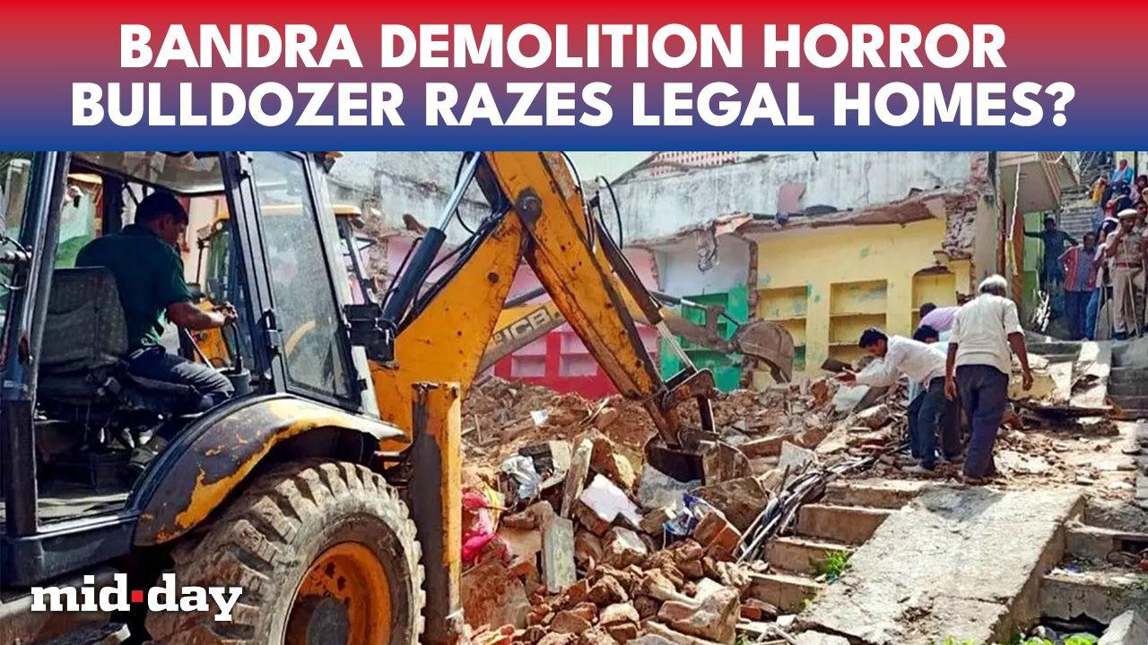 Mumbai’s Garib Nagar demolition sparks chaos; legal homes destroyed?
