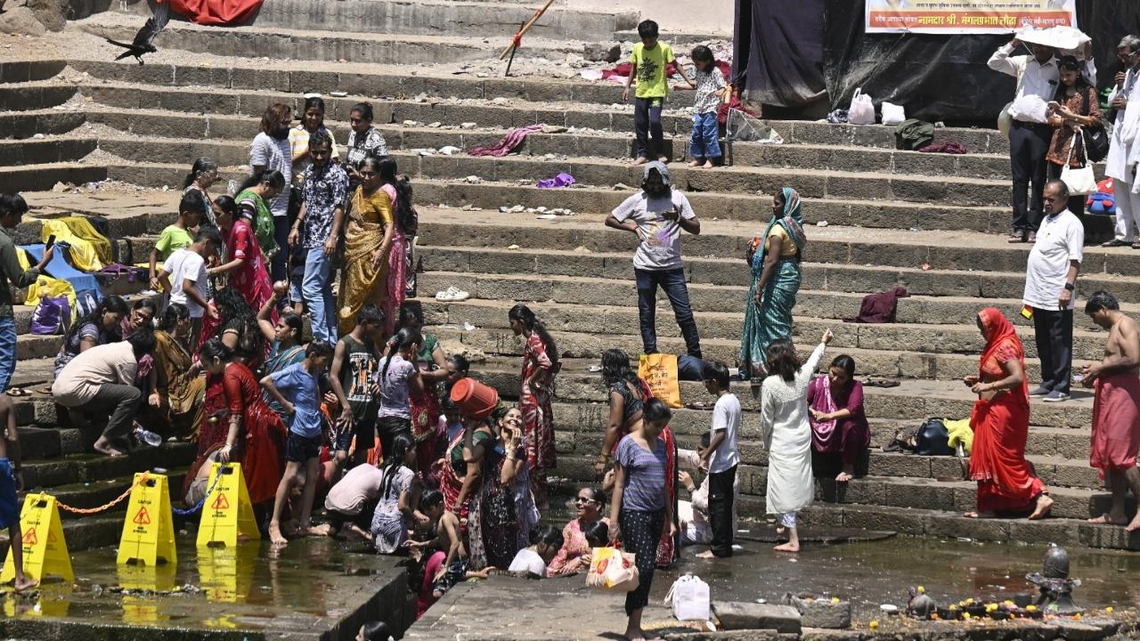 Banganga Tank, located in south Mumbai, is considered a spiritually significant site with deep roots in Hindu mythology Banganga Tank, located in south Mumbai, is considered a spiritually significant site with deep roots in Hindu mythology