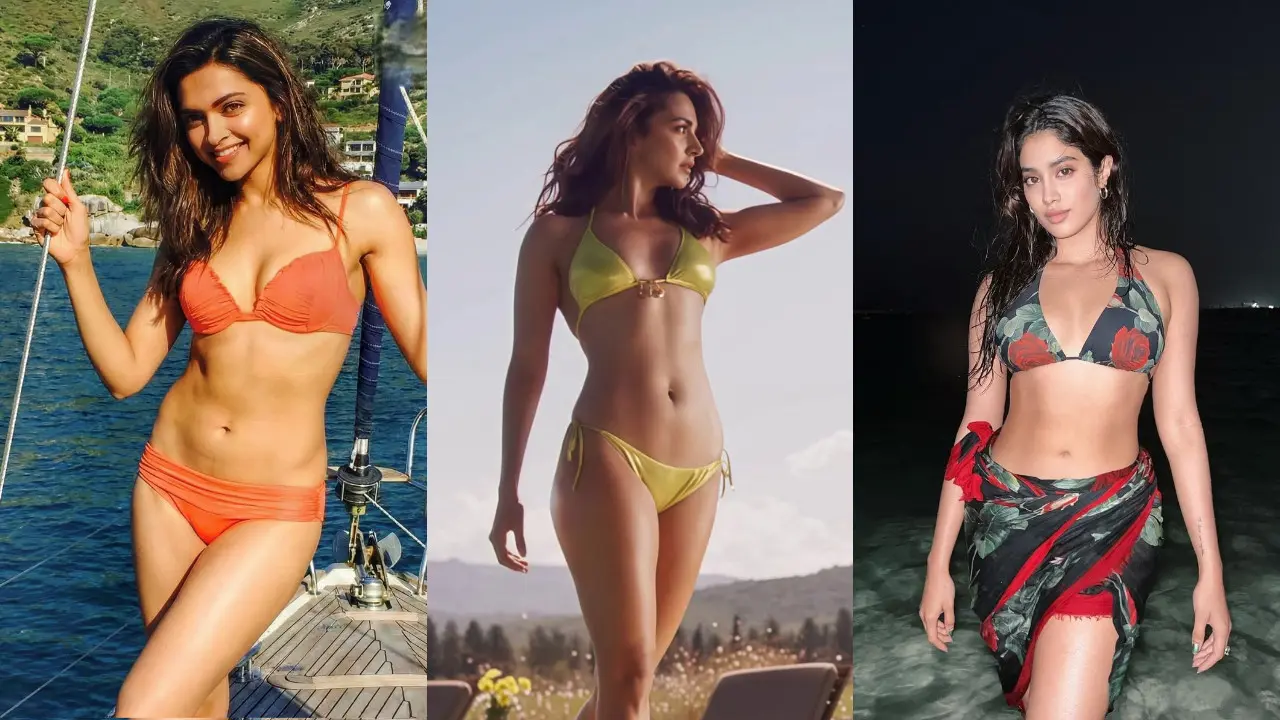 Bollywood actresses bikini looks. Pics via Instagram Bollywood actresses bikini looks. Pics via Instagram