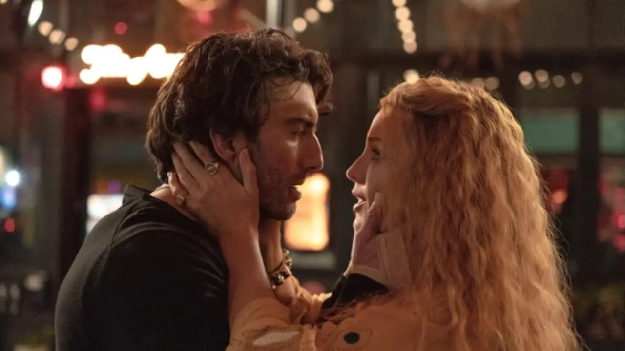 Blake Lively and Justin Baldoni (A still from the show)