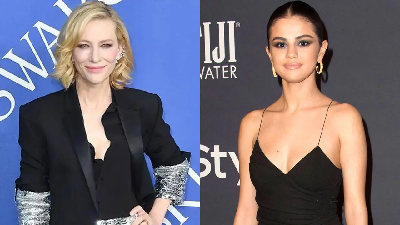 Cate Blanchett and Selena Gomez. Pics/AFP