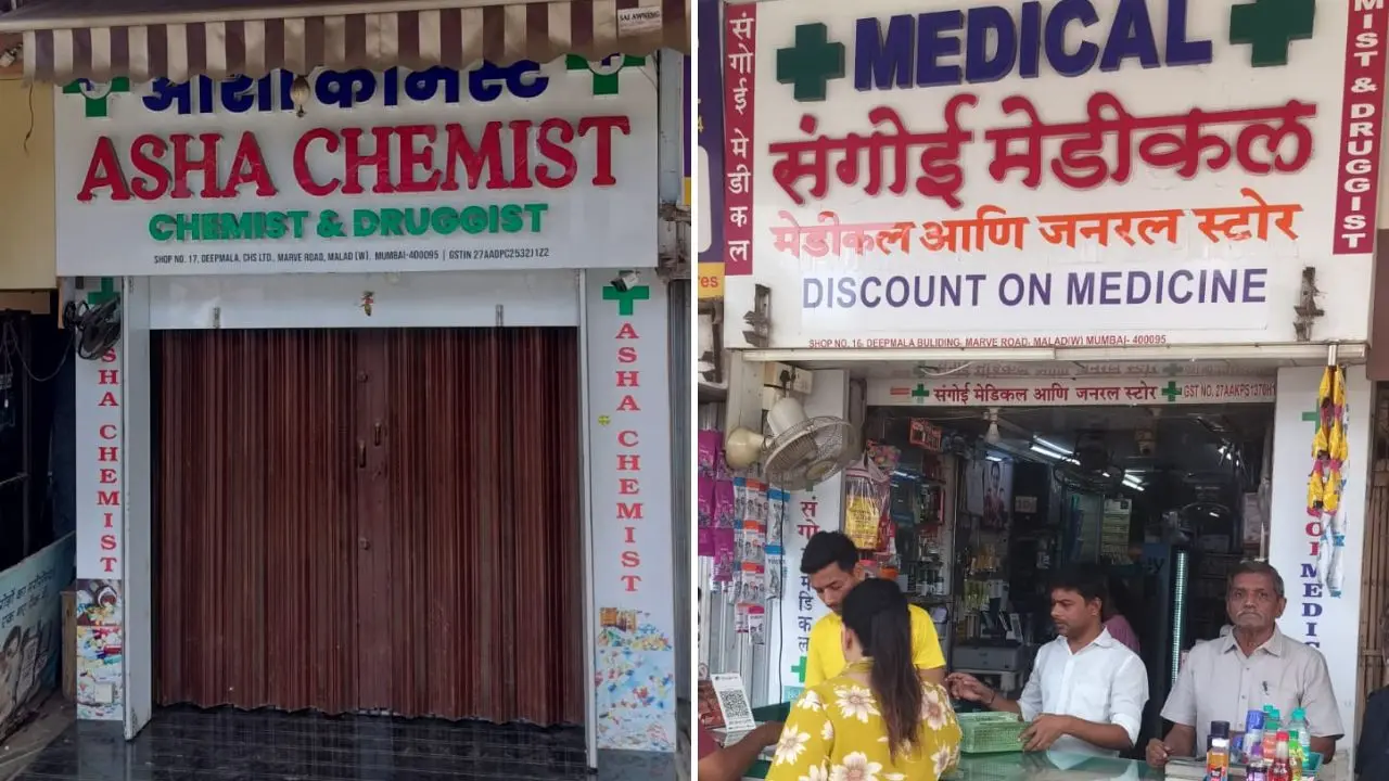Chemists’ strike impacts medicine availability across Maharashtra Online pharmacy row triggers chemists’ strike in Maharashtra; some stores continue operations in Mumbai. Pic/ Samiullah Khan