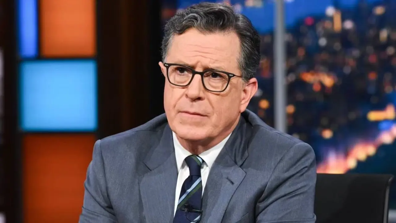 Donald Trump posts AI-created clip mocking Stephen Colbert; video goes viral Stephen Colbert (Pic/AFP)