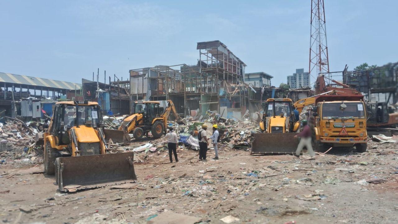 Abhishek clarified that while the ground floors of the protected structures would remain intact, the upper portions, considered unsafe, were being manually dismantled by railway staff Abhishek clarified that while the ground floors of the protected structures would remain intact, the upper portions, considered unsafe, were being manually dismantled by railway staff