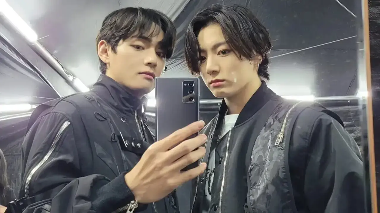 Jungkook and V (Instagram BTS)
