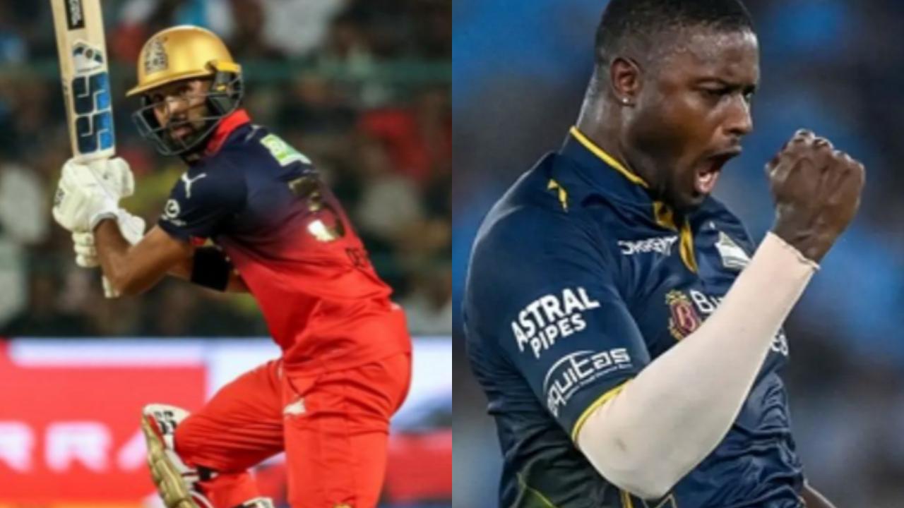 3. Devdutt Padikkal vs Jason Holder
Devdutt Padikkal has been making crucial contributions to RCB's innings since the start of the tournament. However, the left-handed batsman will be up against fierce pacer Kagiso Rabada. Considering the long boundaries of Ahmedabad's stadium, it will be a tough task for Padikkal to clear the ropes during the match (Pic: File Pic) 3. Devdutt Padikkal vs Jason Holder
Devdutt Padikkal has been making crucial contributions to RCB's innings since the start of the tournament. However, the left-handed batsman will be up against fierce pacer Kagiso Rabada. Considering the long boundaries of Ahmedabad's stadium, it will be a tough task for Padikkal to clear the ropes during the match (Pic: File Pic)