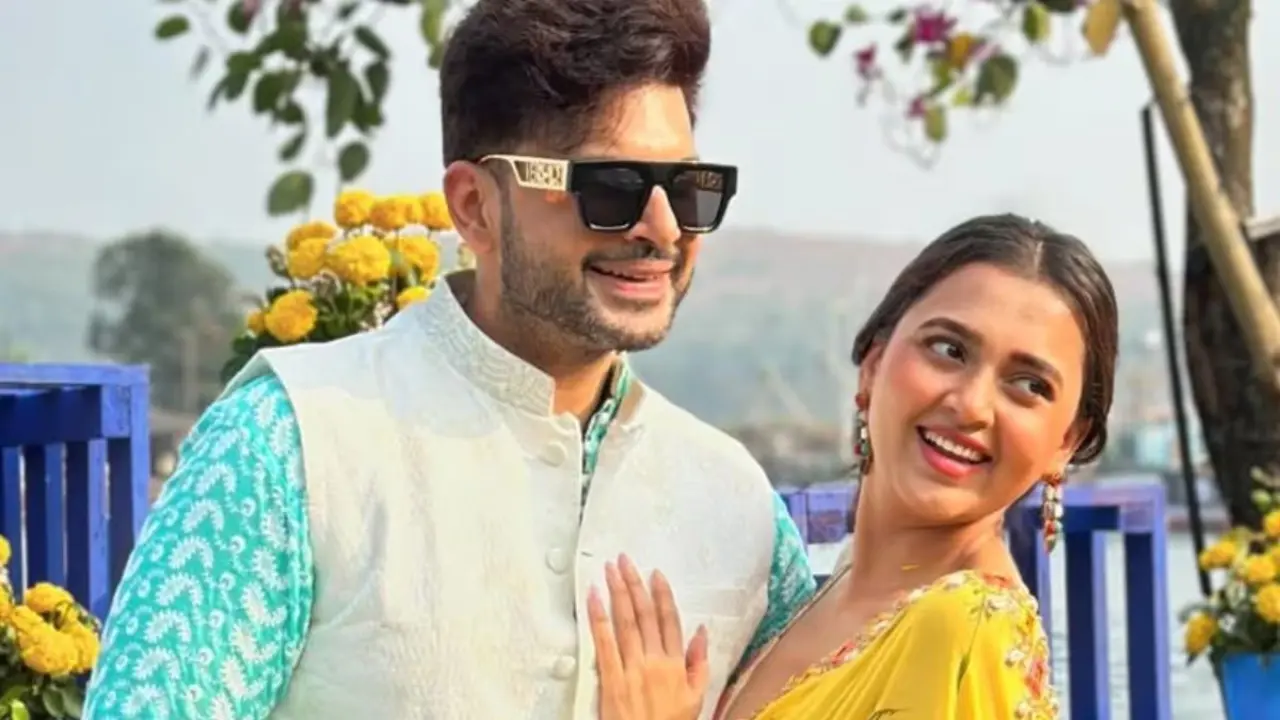 Tejasswi Prakash’s baby planning remark goes viral post Karan Kundrra's proposal Karan Kundrra and Tejasswi Prakash (Pic via Instagram)