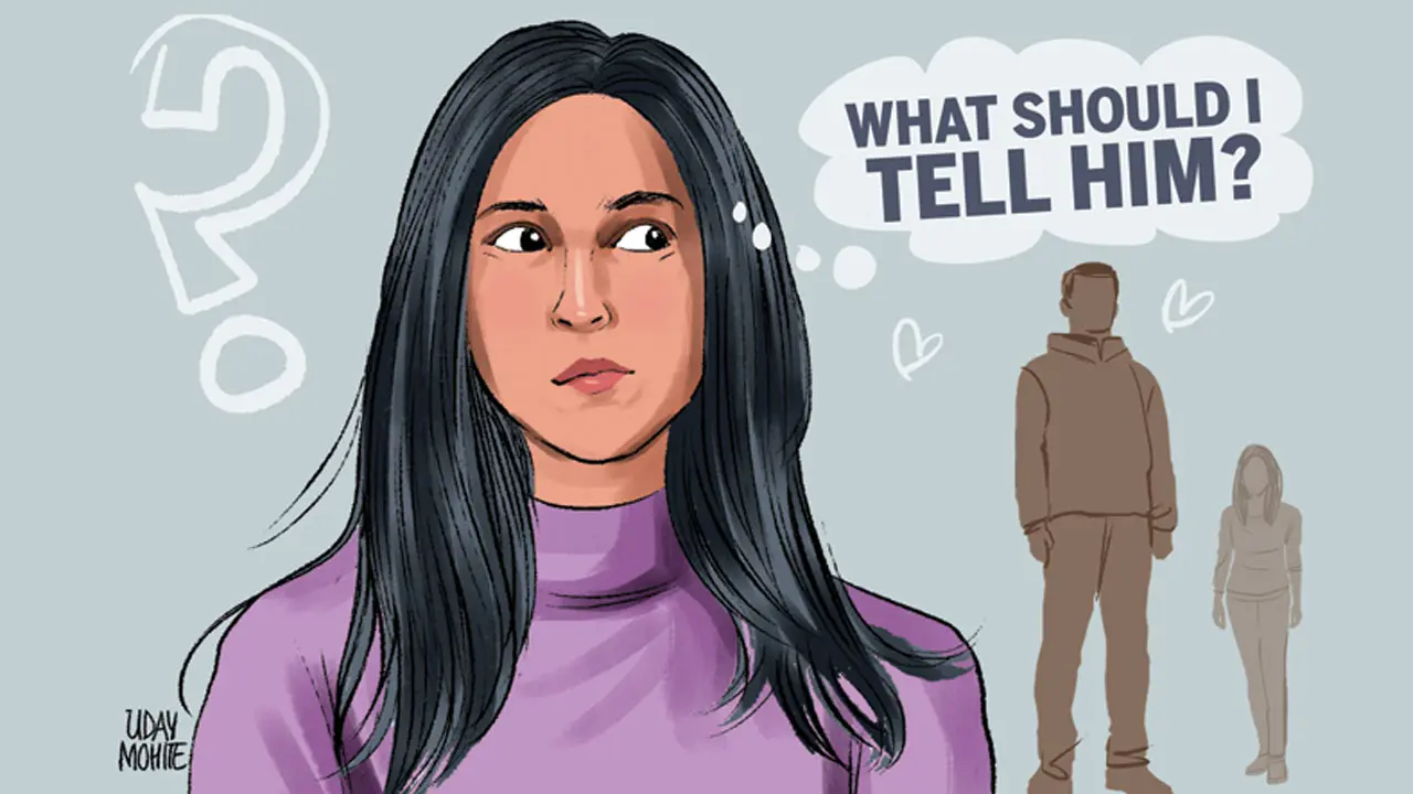 I like him, but he has a girlfriend! Illustration/Uday Mohite