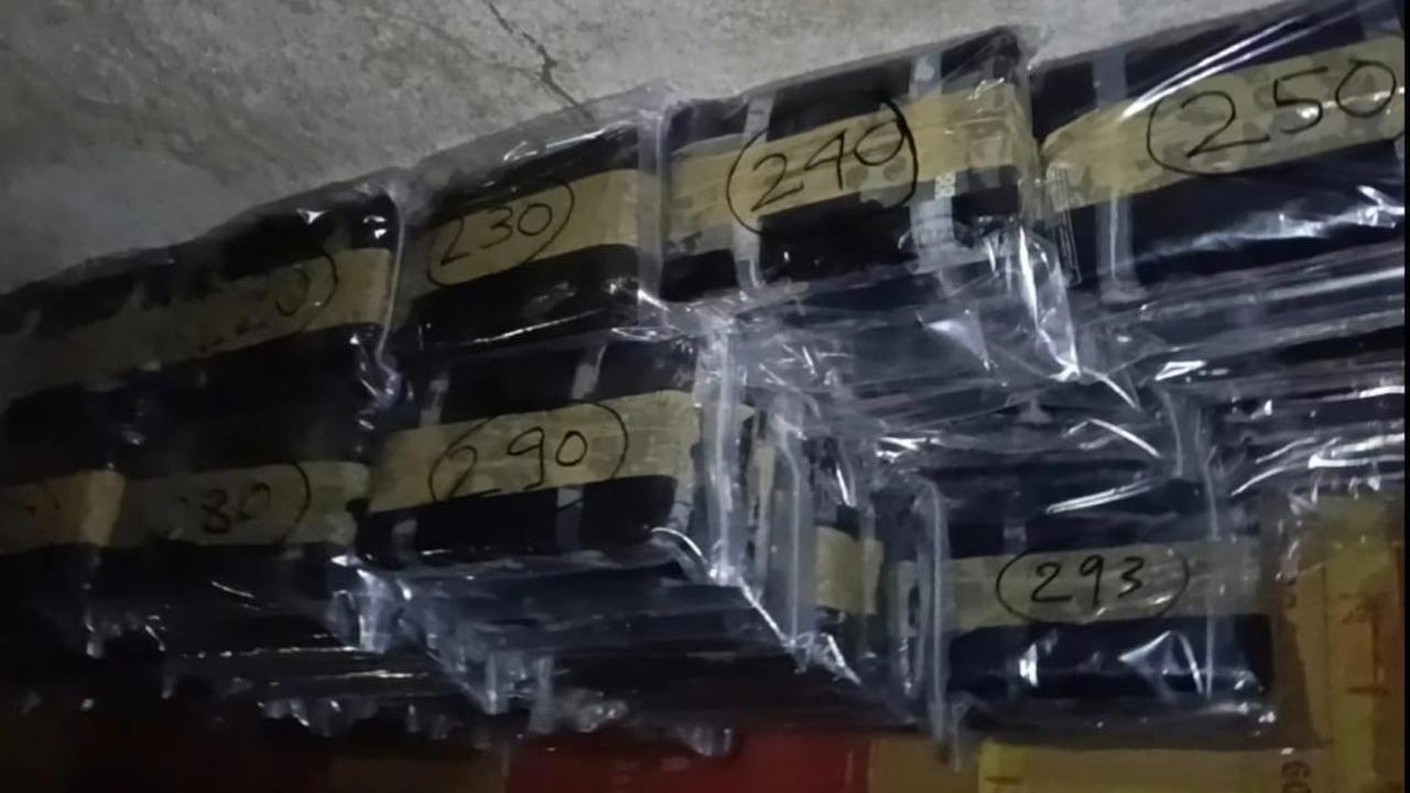 Officials described the operation as one of the largest drug seizures in recent times