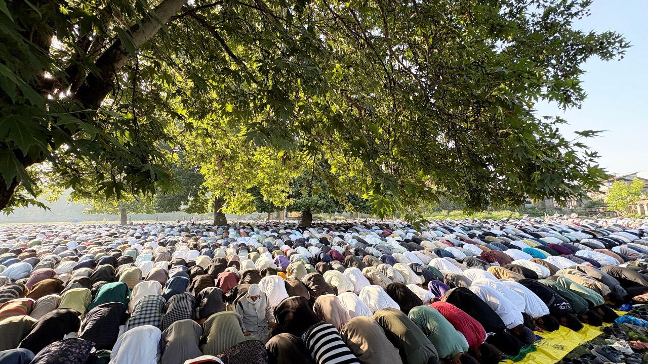 Every year, devotees gather in large numbers to offer collective Eid prayers at mosques, open grounds, and designated prayer spaces