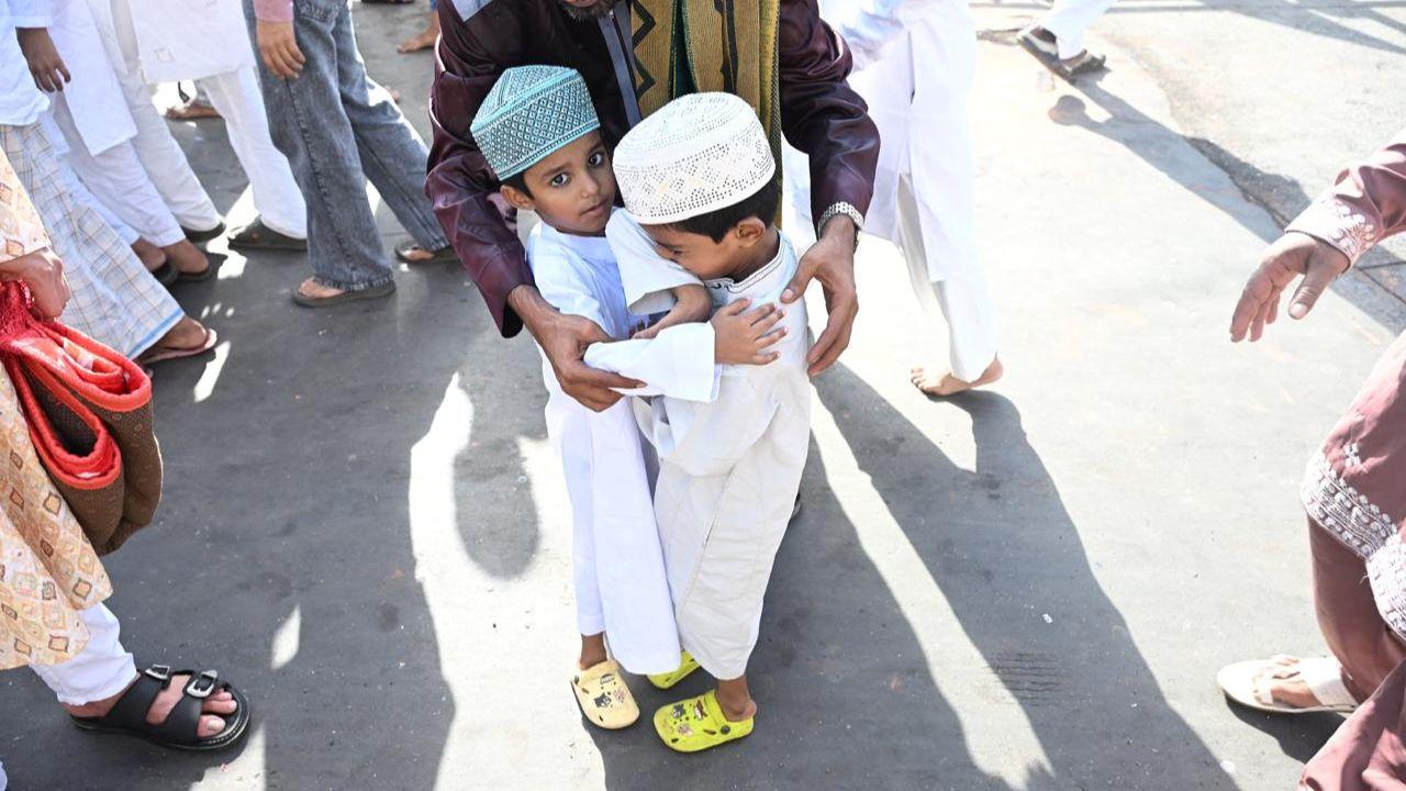 Eid al-Adha coincides with the annual Hajj pilgrimage to Mecca and marks an important part of the pilgrimage rituals