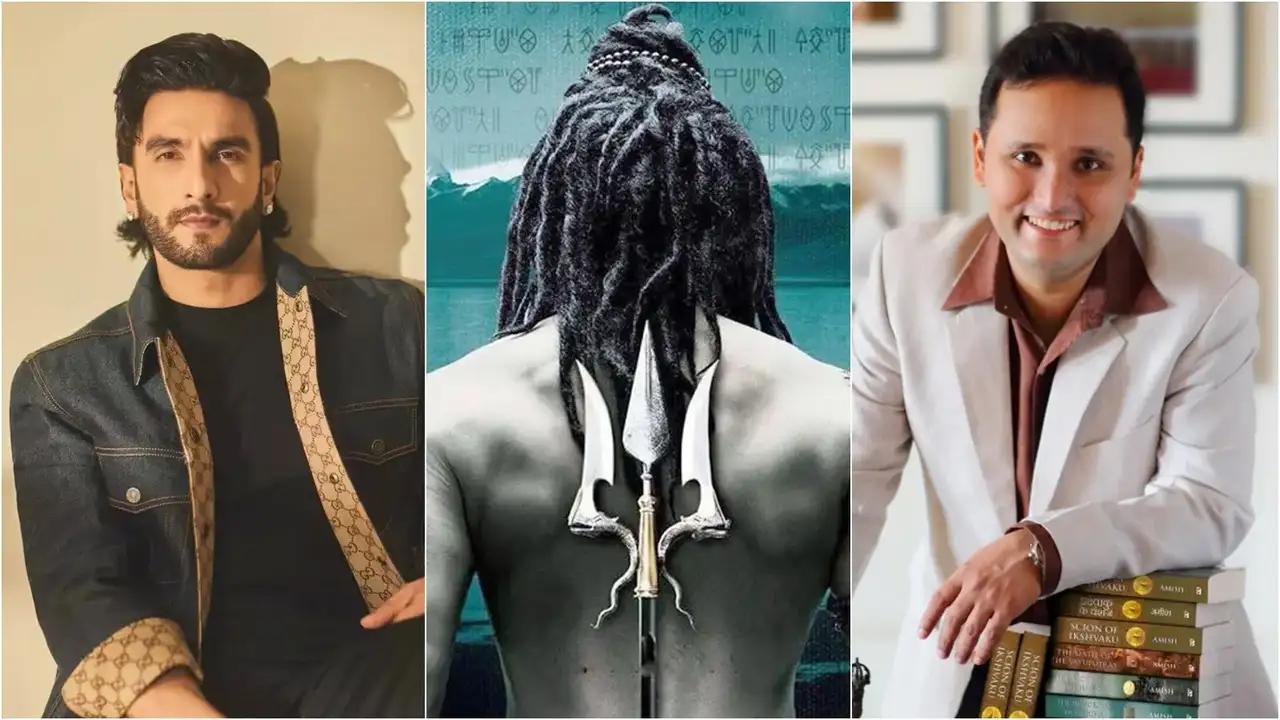 Amish Tripathi says no deal has been signed for The Immortals Of Meluha adaptation with Ranveer Singh Ranveer Singh and Amish Tripathi (Instagram)