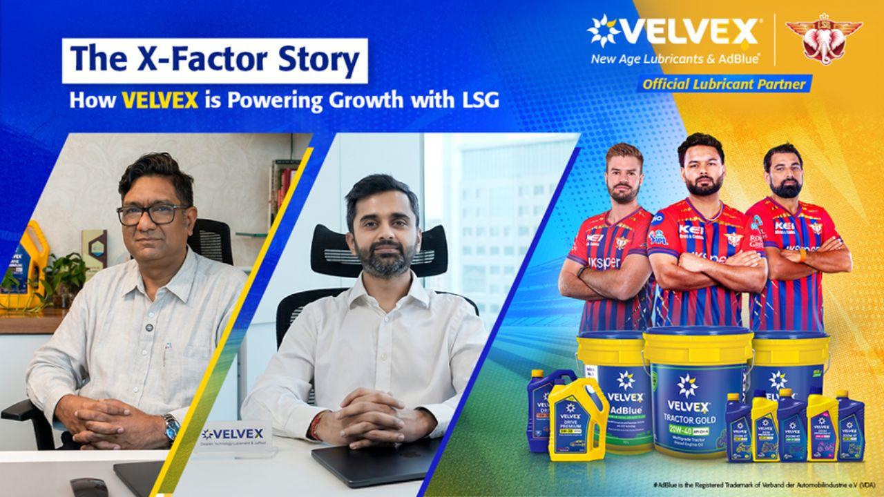 VELVEX Blends Performance and Passion Through Lucknow Super Giants Partnership VELVEX.