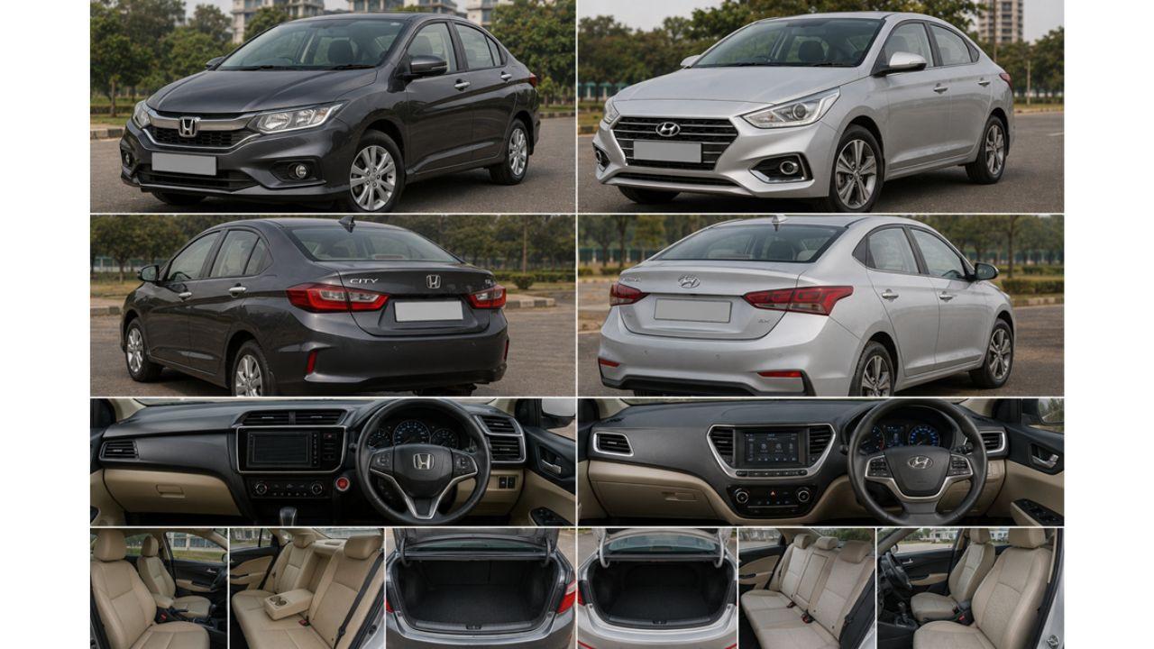 Honda City vs Hyundai Verna in the Used Market: A Real Comparison for Mid-Sedan Buyers Honda City used cars.