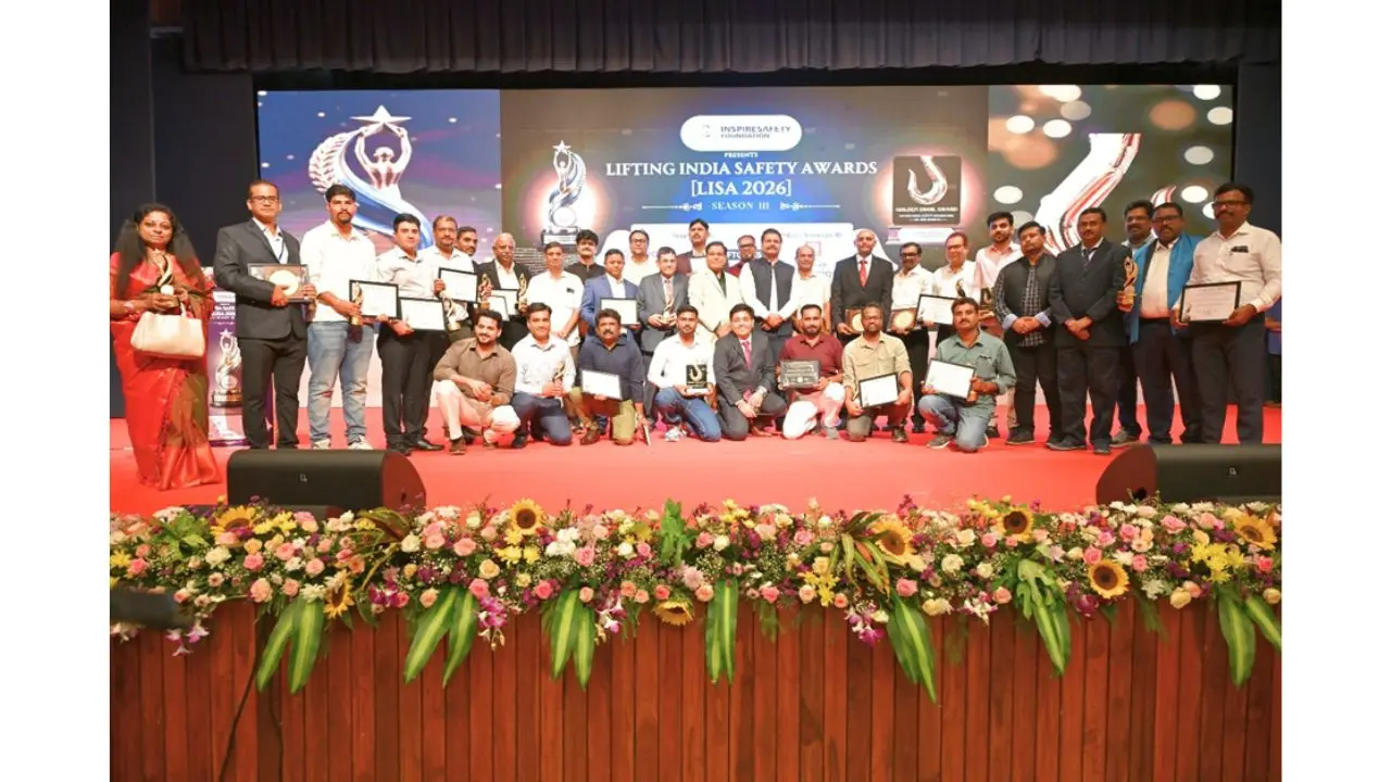 Lifting India Safety Awards 2026 Season 3: Honouring the Guardians of India's Construction Industry. LISA 2026.